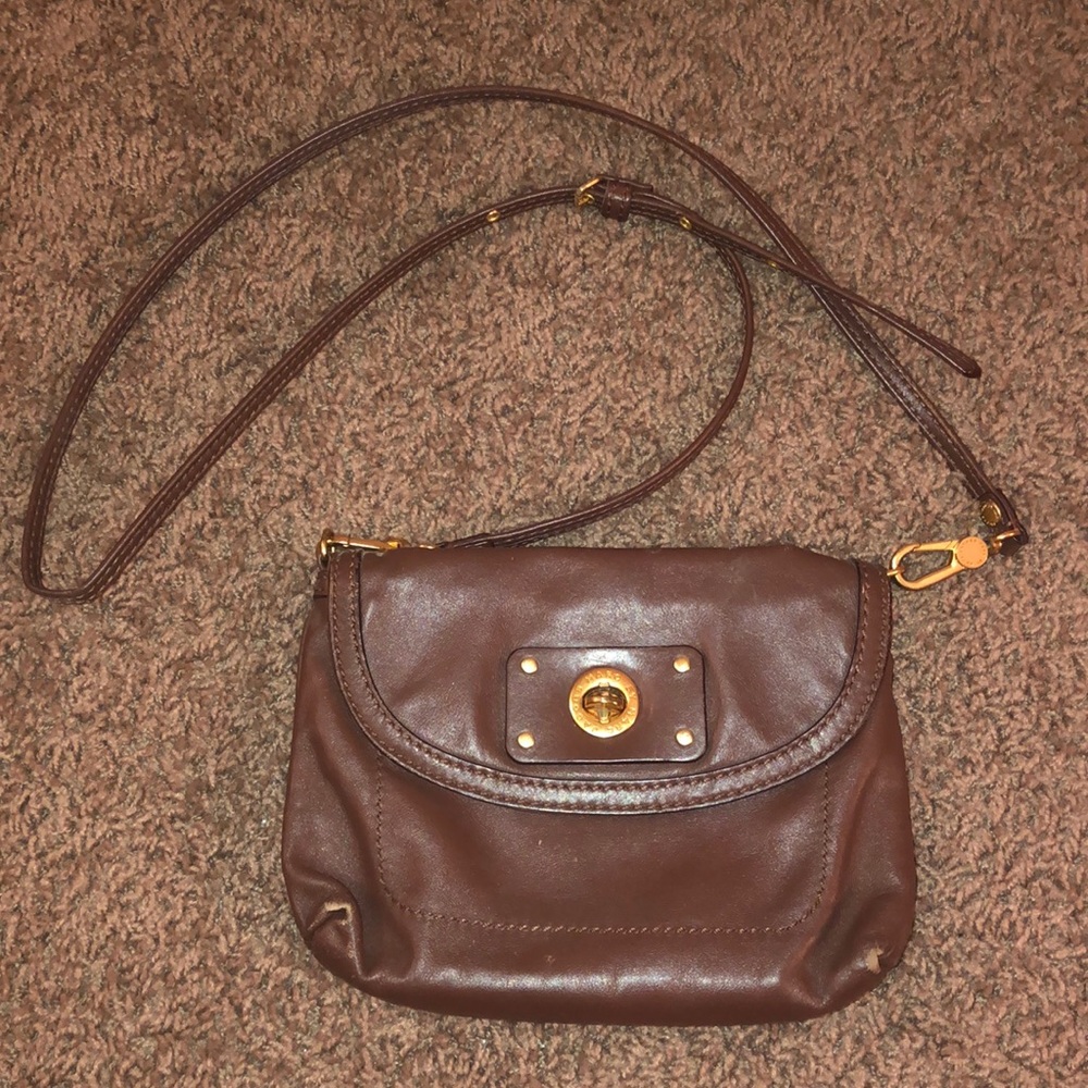 Marc by Marc Jacobs Brown Mini Crossbody Bag